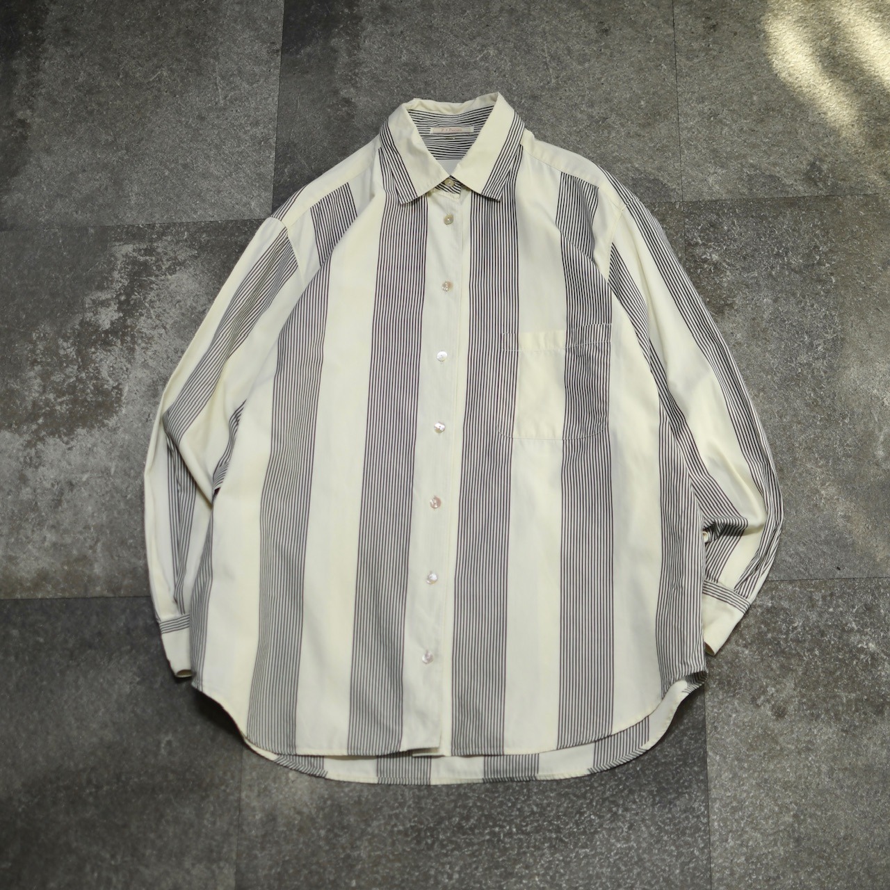 Alternate stripe shirt