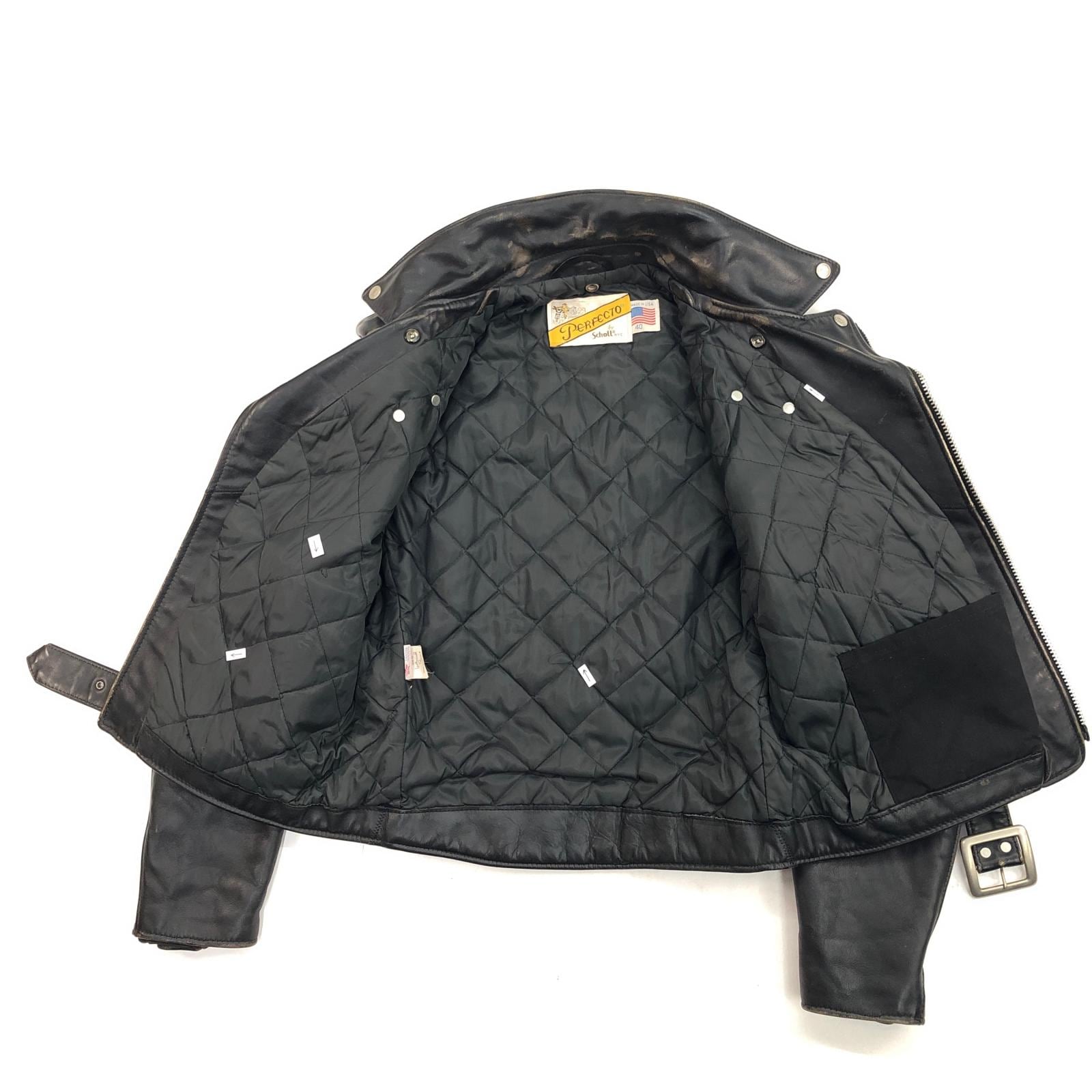 SCHOTT ショット 80- 90年代 USA製 618 PERFECTO バイカータグ後期