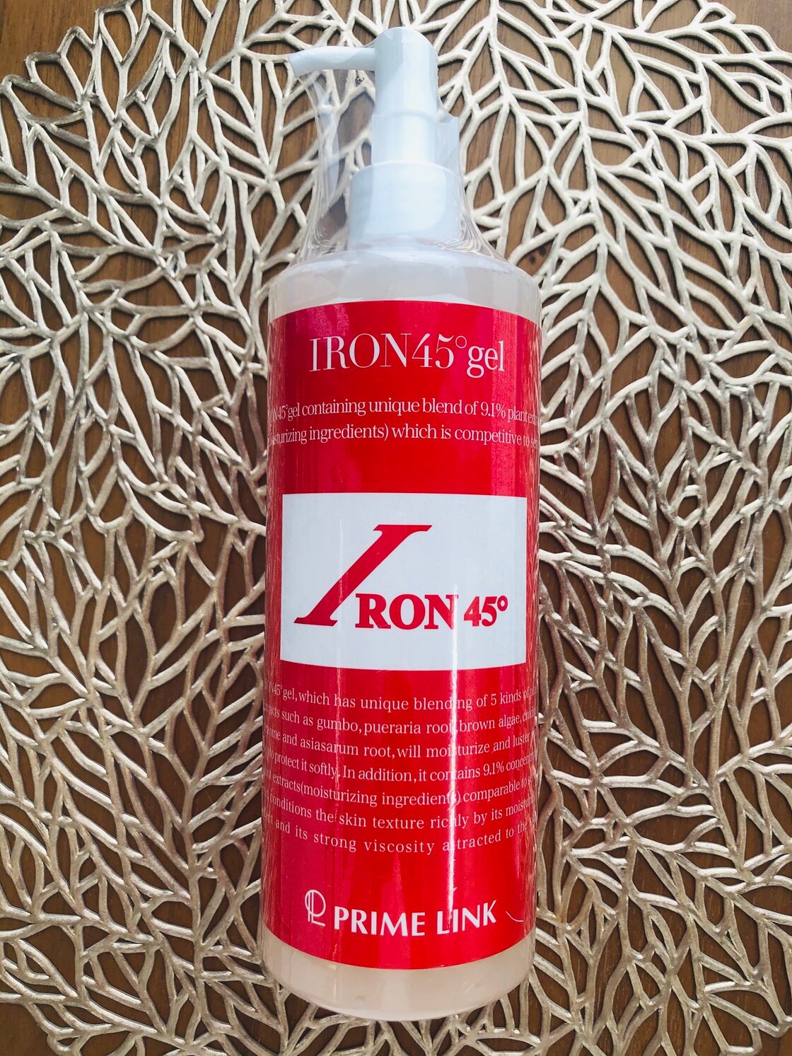 簡単小顔】IRON45°ジェル 500ml | PAY ID