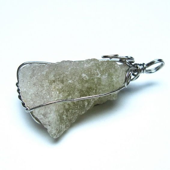 リビアングラス ペンダント 一点物 メール便可 [M便 1/20] 112-13572