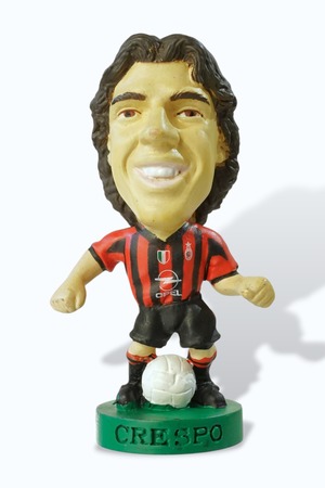Hernan Crespo / エルナン・クレスポ / AC Milan No.11仕様 / Corinthian ProStars Series 27 Super Strikers / PRO1113 / 2005 / Green Base