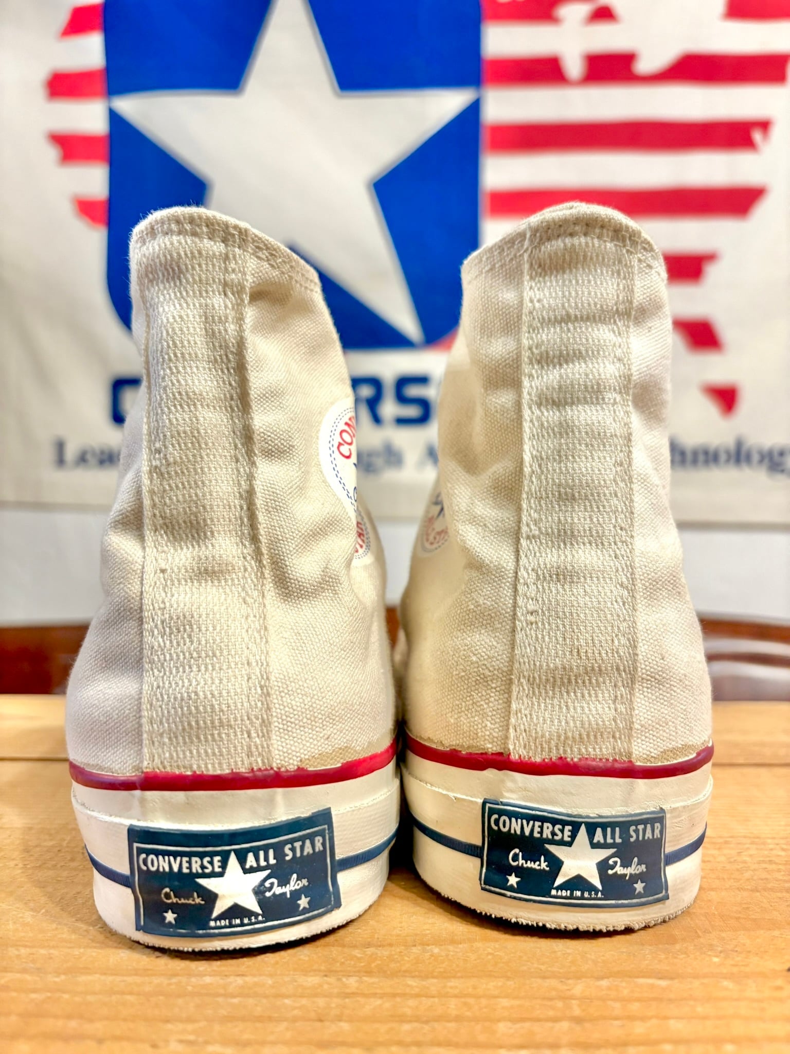 converse（コンバース）ALL STAR Hi（オールスター ハイカット）生成り