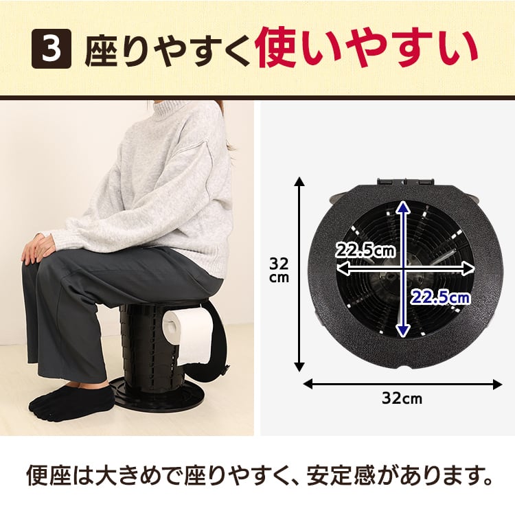 ポータブルトイレ ポータブルトイレ | MRG JAPAN Direct