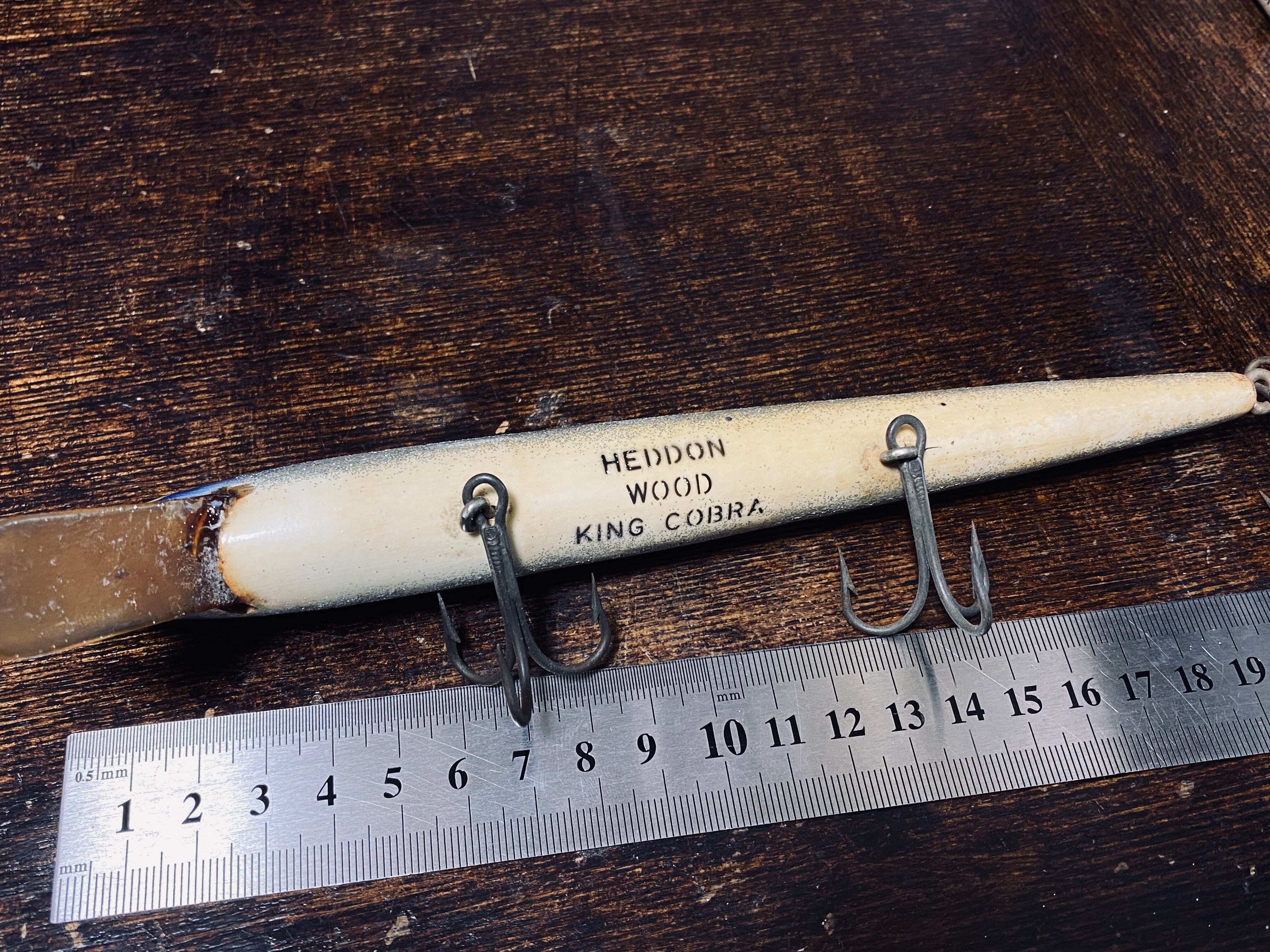 60's Heddon WOOD KING COBRA #9940 [5602] | Tackleshop GTA