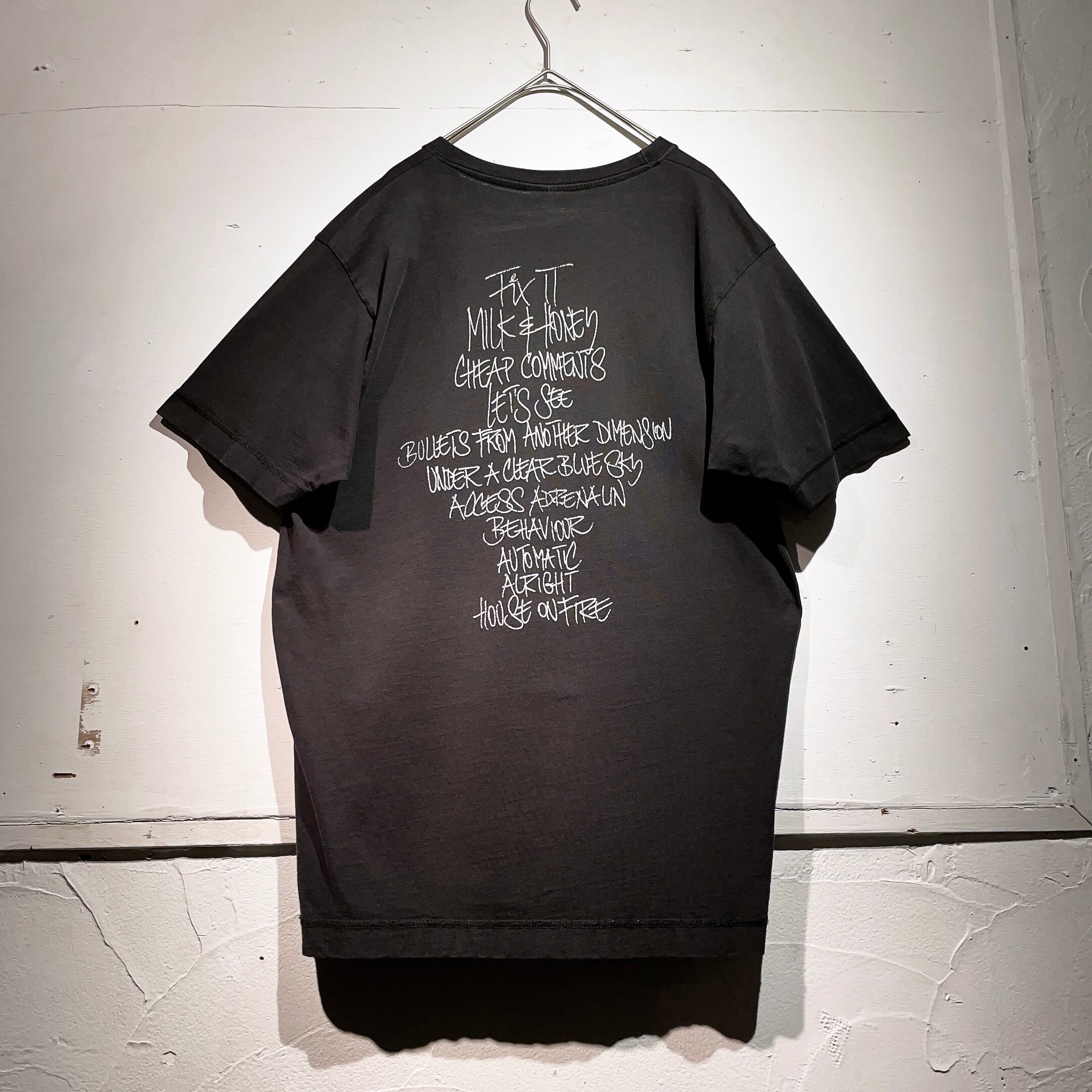 ” BOOM BOX ” face printed Black Tee