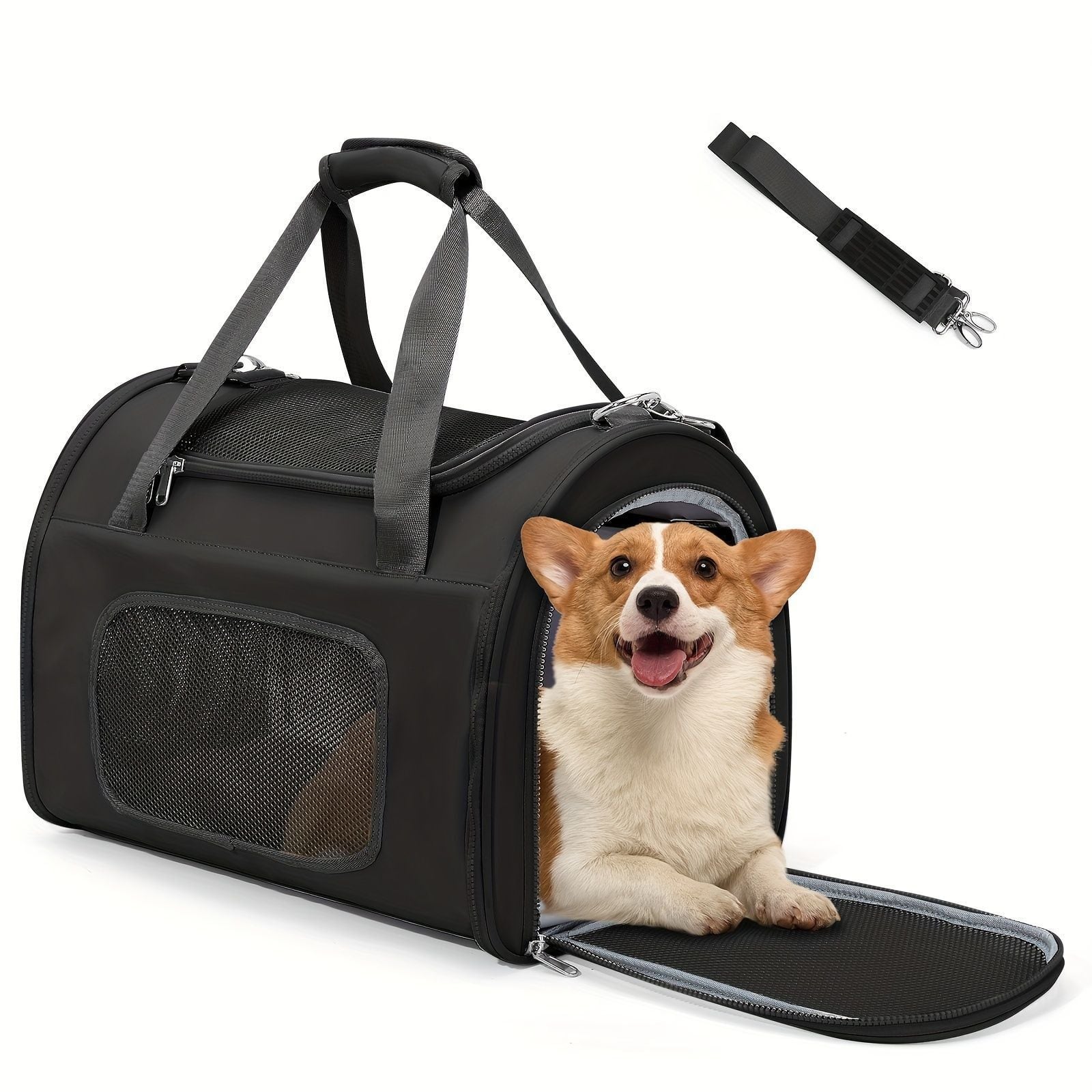 ☆折りたたみ式て使いやすいペットハウスキャリー防水