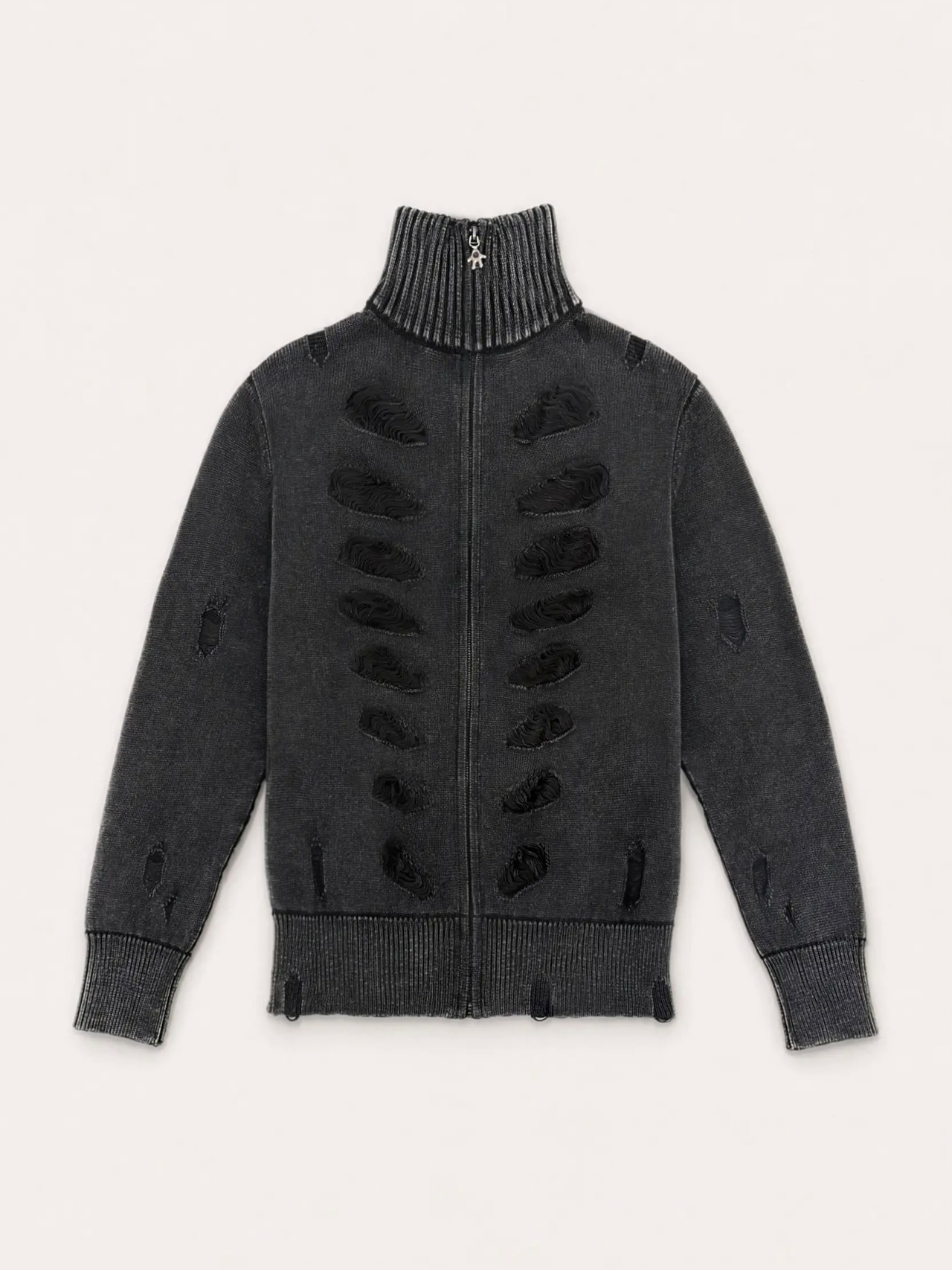 【26SS | WOMEN】AVAVAV アヴァヴァヴ / トップス / Cotton Zip Knit Sweater　F26-KNT-1350 - 1