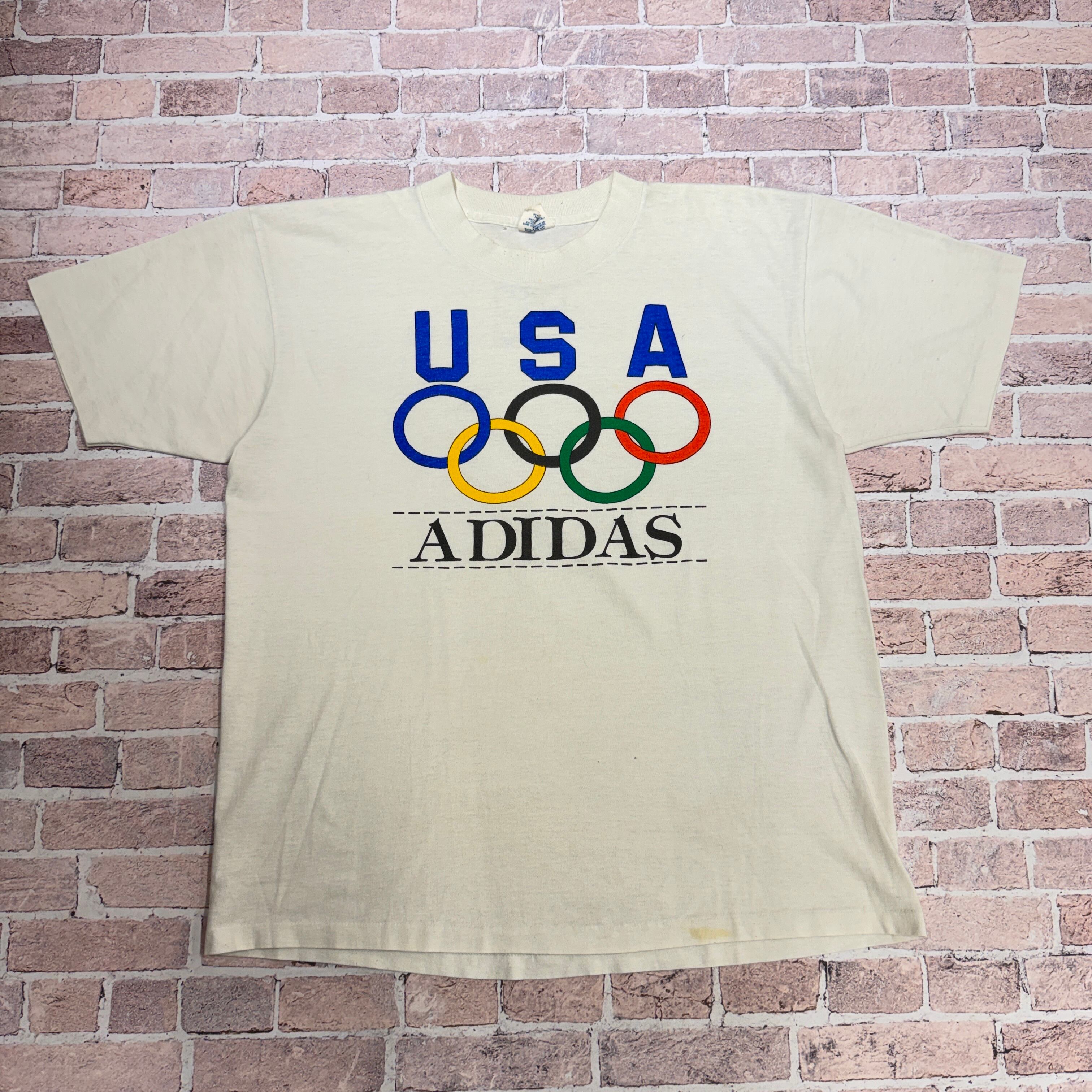 1980s adidas USA OLYMPIC TEAM T-SHIRT | safarionline