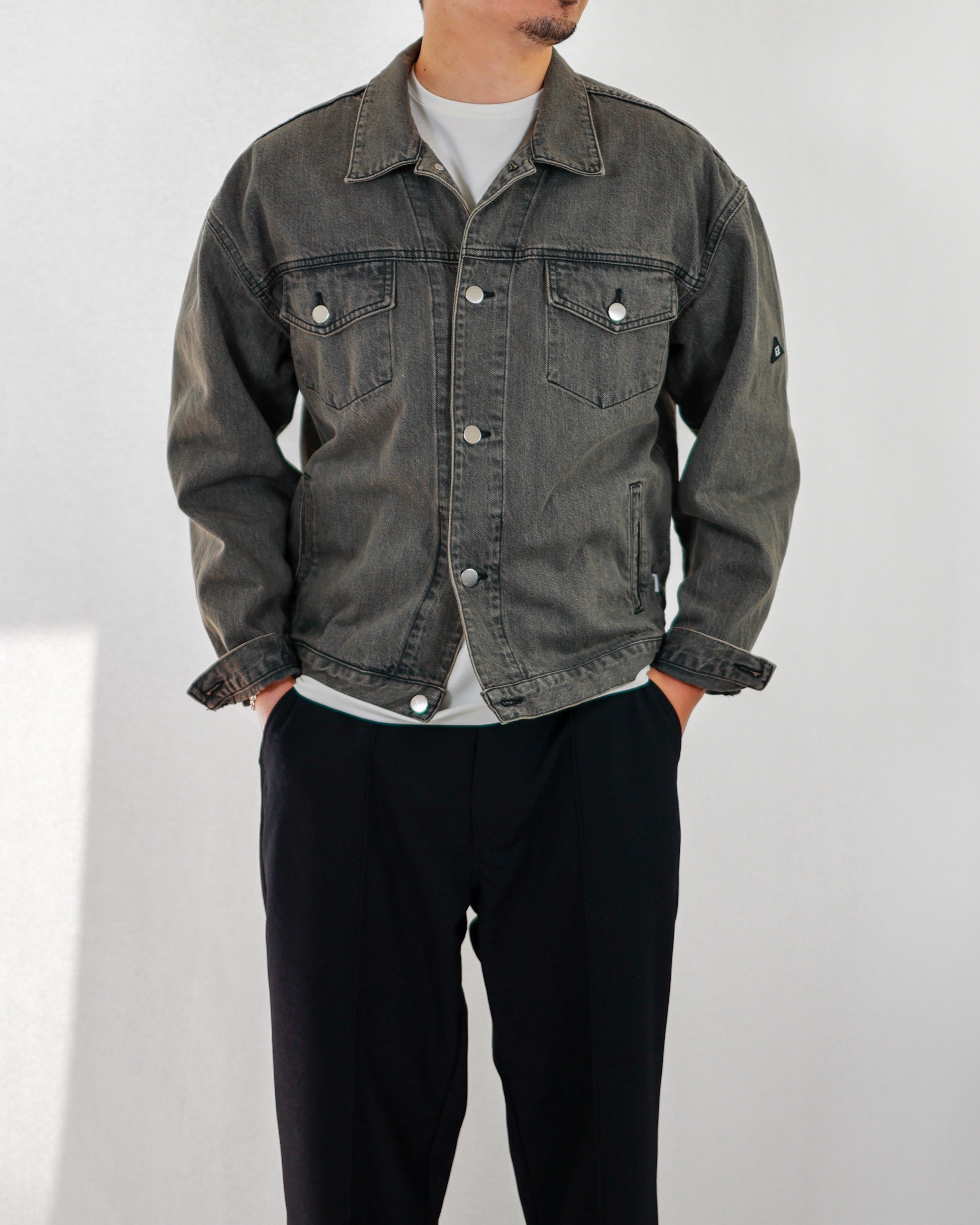 KV-571】Okayama Denim Vintage Over Jacket【岡山デニム】【送料無料
