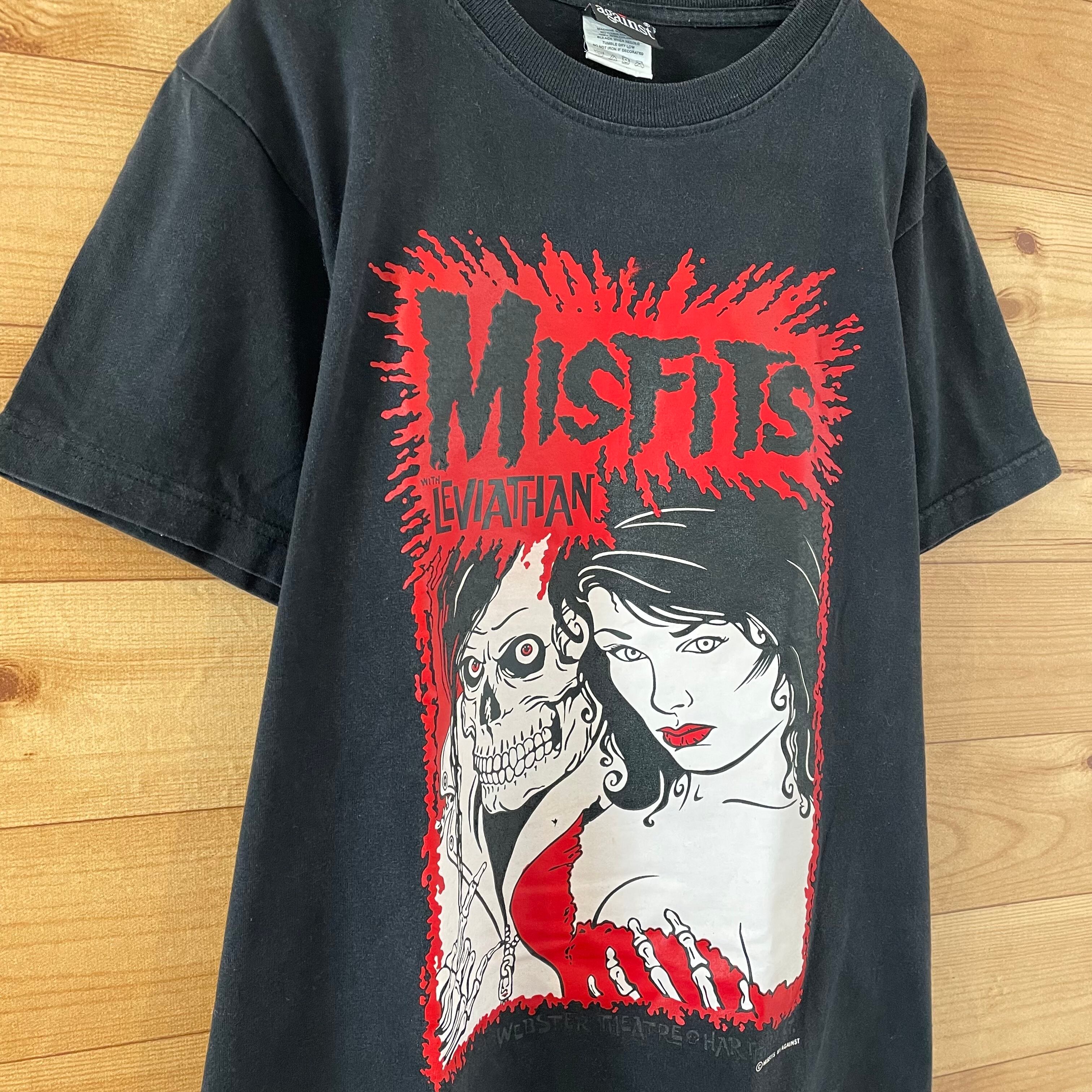 against】バンドTシャツ Misfits ミスフィッツ バンt ロックTシャツ US 
