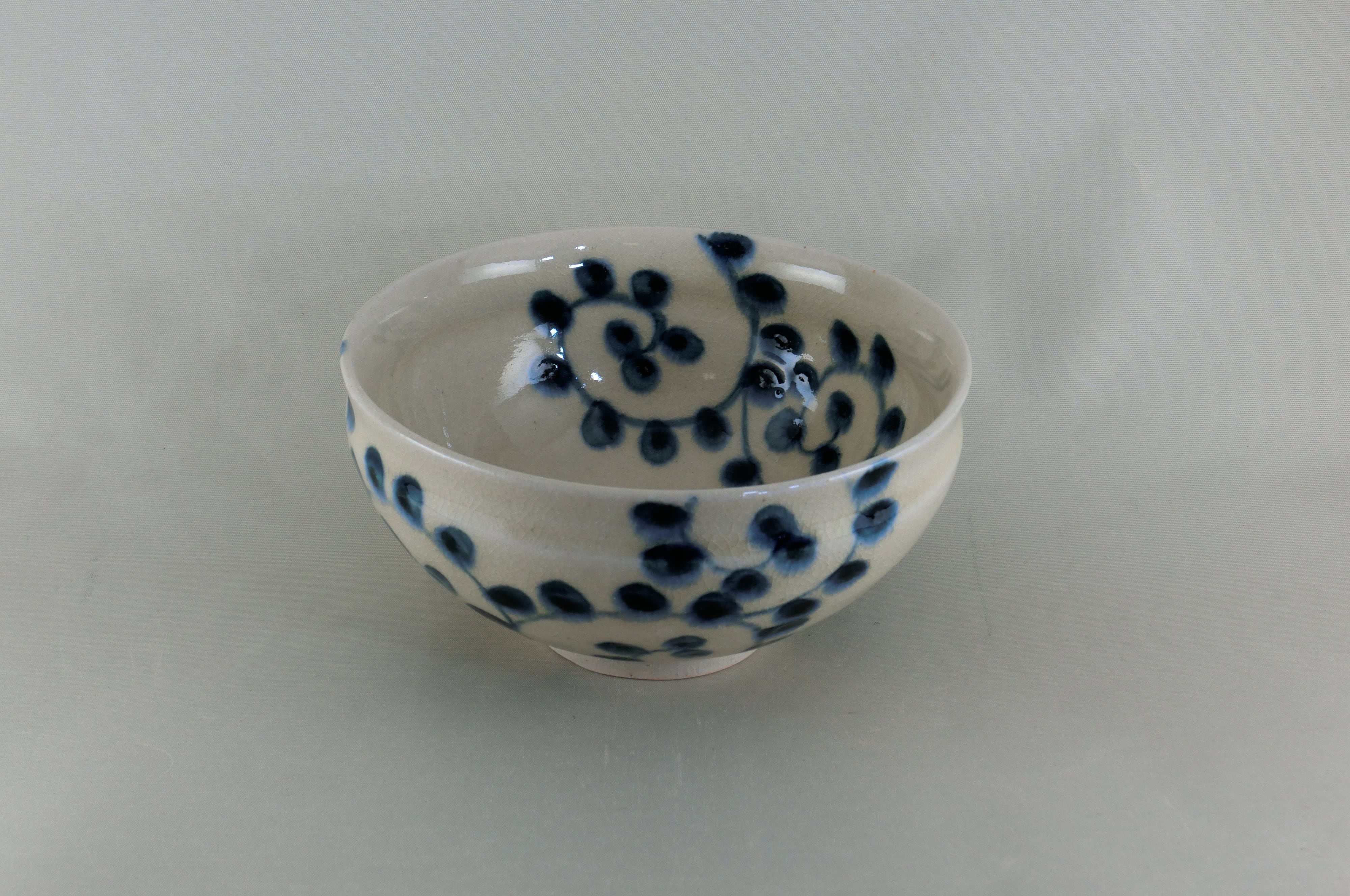 アラベスク平型丼（宗山窯）