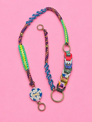 [松浦志穂×OMNES] Long Strap MULTI1