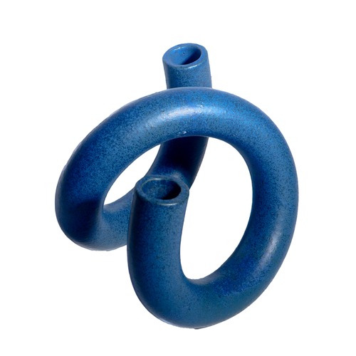 Ceramic spiral tube flower vase