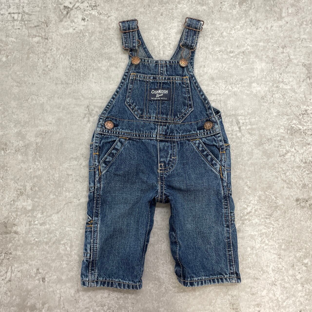 ぐ*む様 オシュコシュ足付きオーバーオール kids】 OSHKOSH オシュコシュ デニム オーバーオール ロンパース