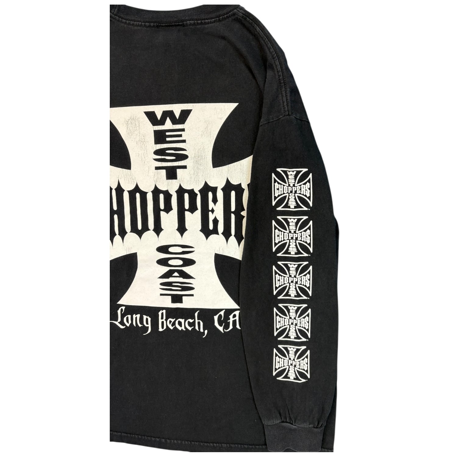 WEST COAST CHOPPERS】ウエストコーストチョッパーズ 両袖ロゴロングT