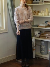 Brume Paisley Alpaca Knit F0811