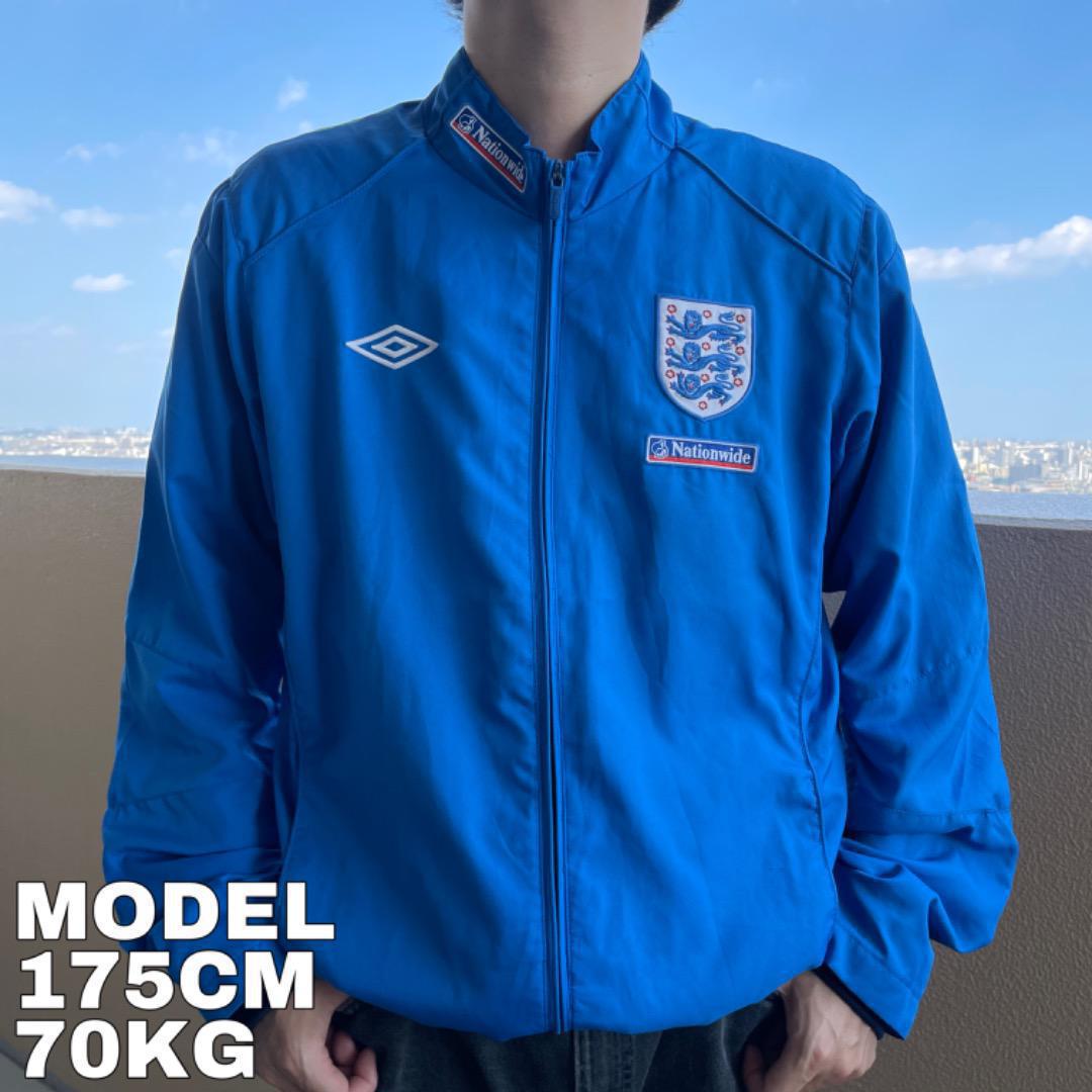 UMBRO アンブロ イングランド代表 ナイロンジャケット 青 L 10435 | fuufu