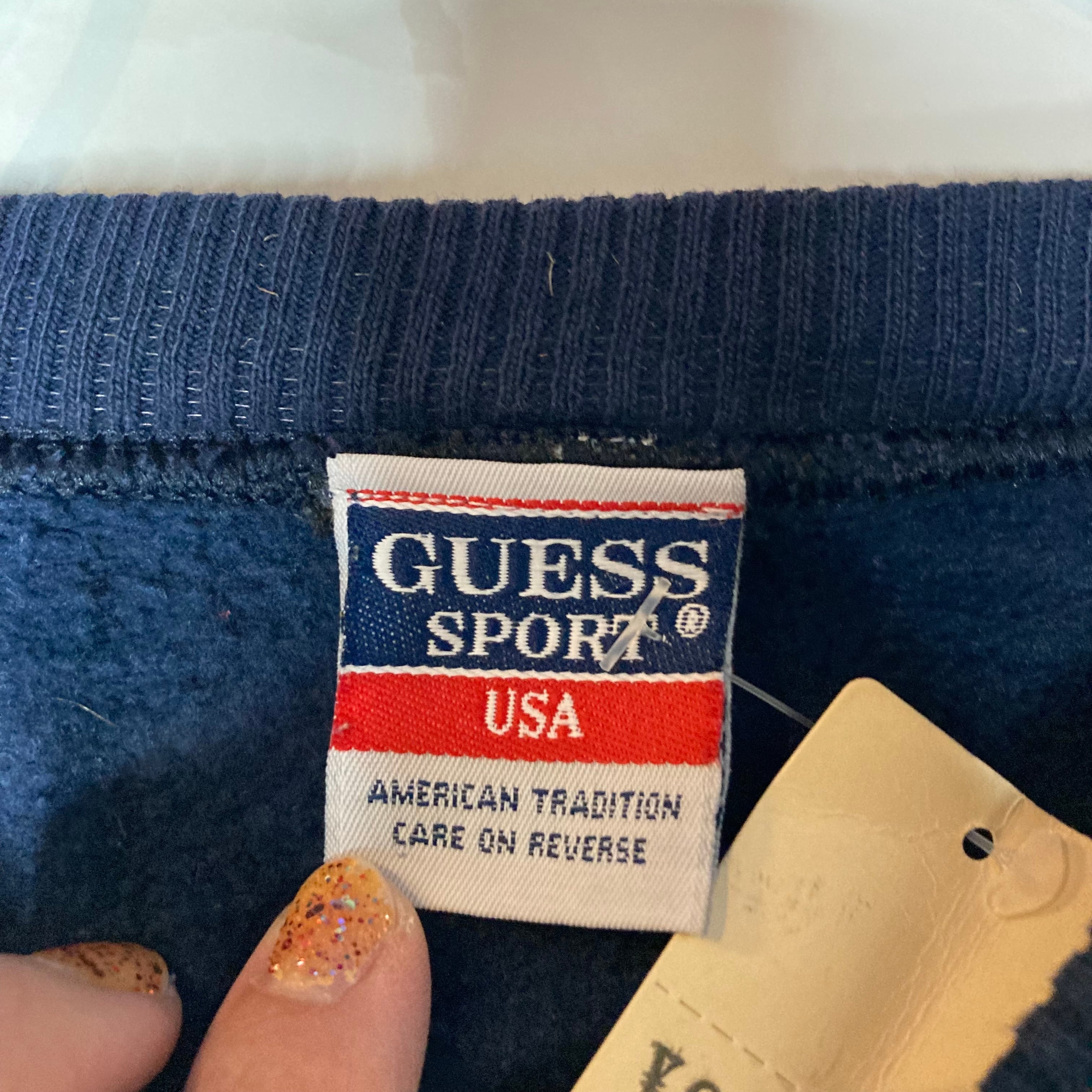 Made in USA】GUESS SPORT スウェット XL プリント | 古着屋OLDGREEN