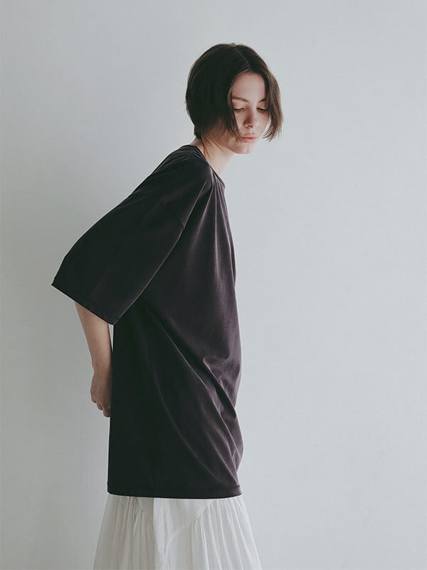 ETRE TOKYO(エトレトウキョウ) キュプラジャージオーバーサイズTee