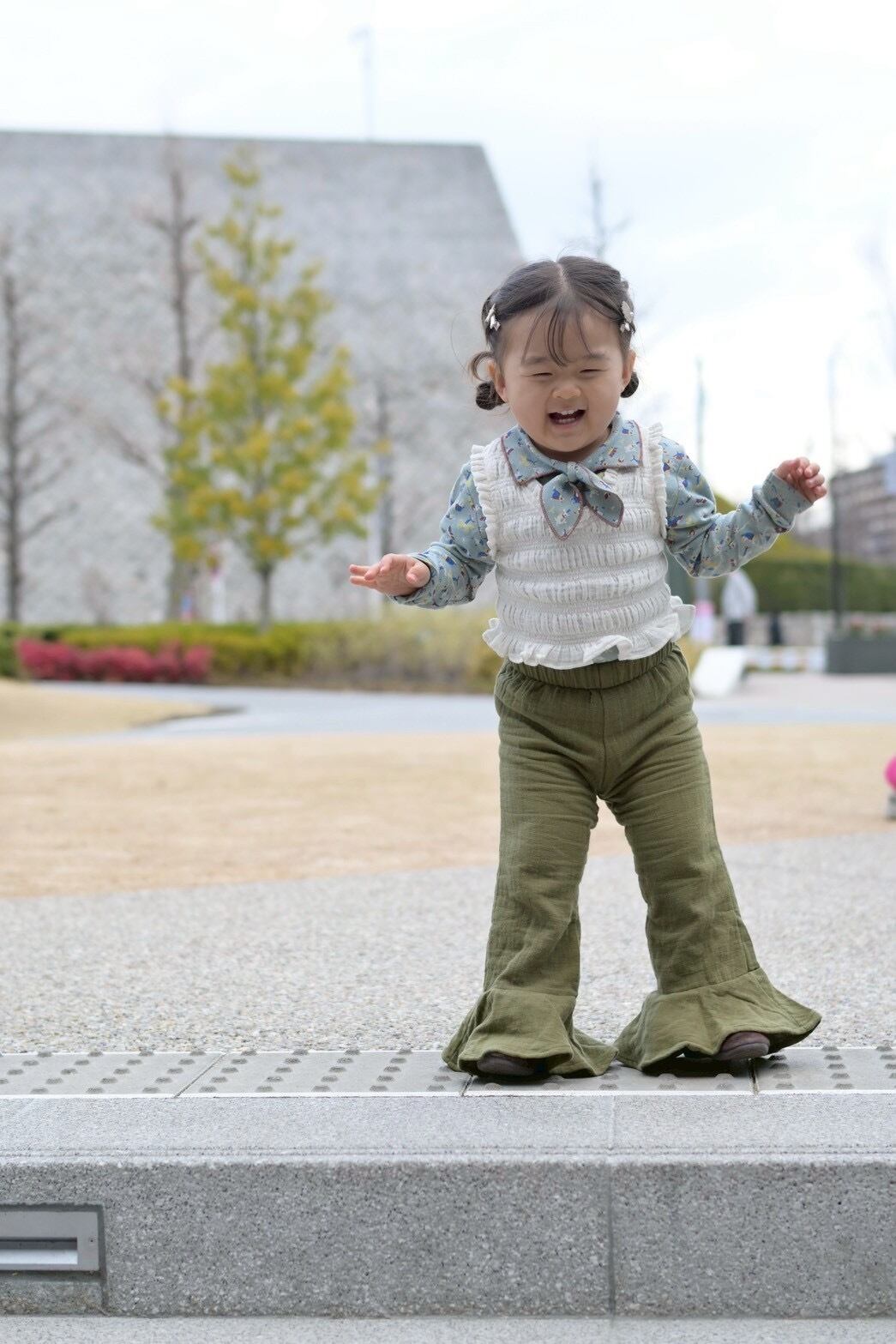 【即納/送料無料】son and daughter / Tatum Top