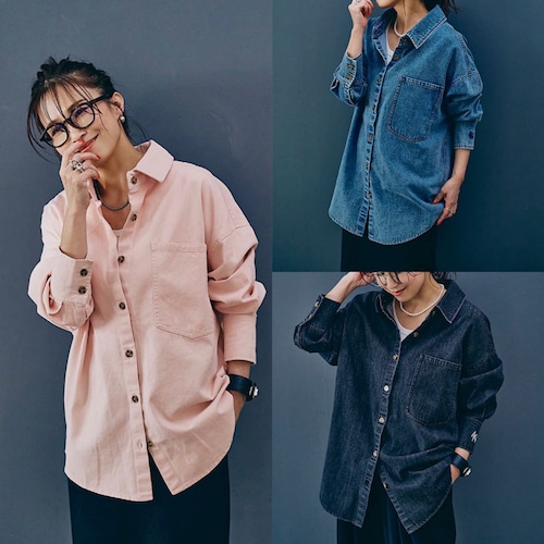 【 ANIECA 】Denim Shirt / デニム シャツ