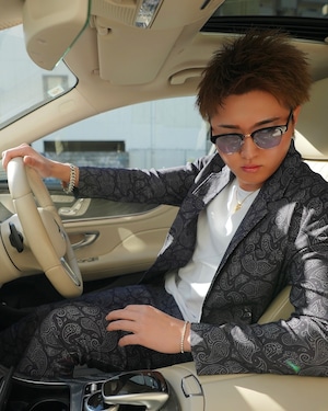 ORIGINAL PAISLEY JACKET BLACK【BEL25-001A】