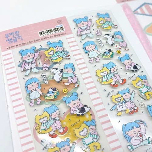 ABUBA STUDIO〔sticker-부바랑 땡글이 -〕