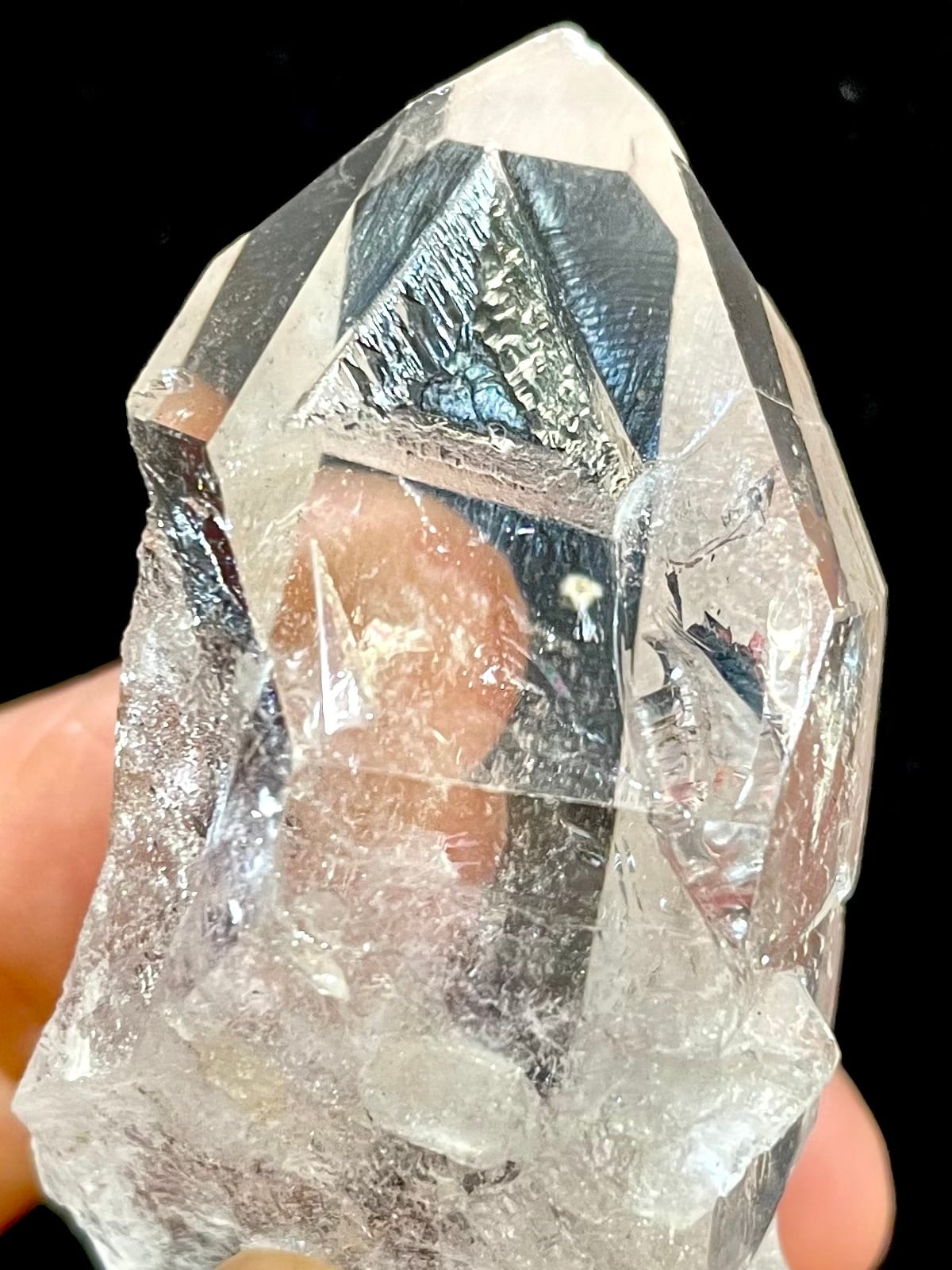 トライゴーニック ガーデンクォーツ ツイン 水晶 12) スーパー「トライ