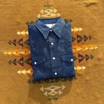 Circa 1950's DEADSTOCK Denim Western Shirt/15 1/2