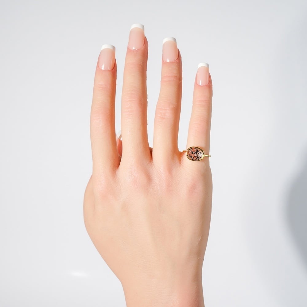 9号】ヘマタイトインクォーツ リング | YUEN jewelry