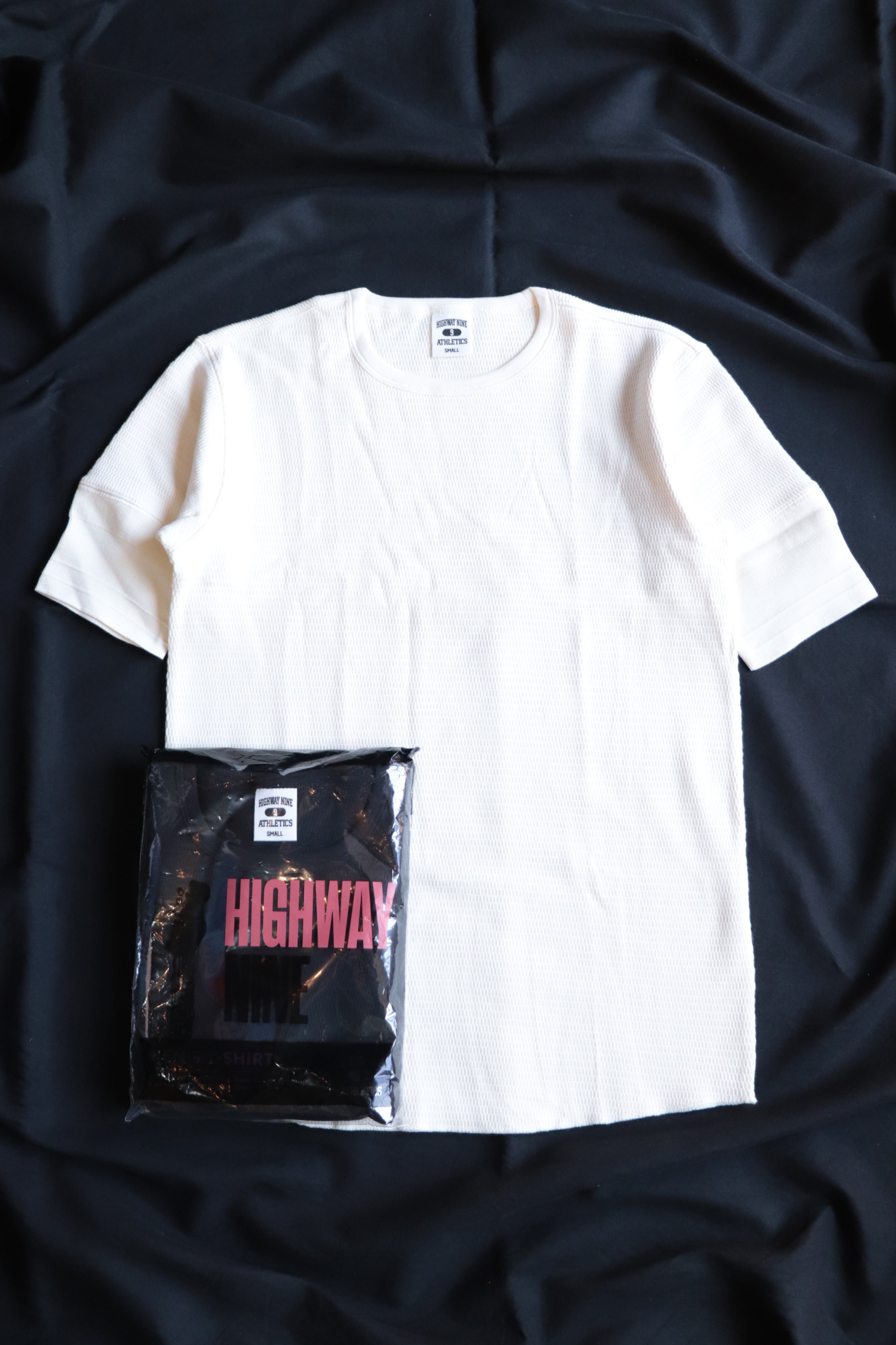 HIGHWAY NINE/ハイウェイナイン C-NECK ハニカムサーマル S/S Tee
