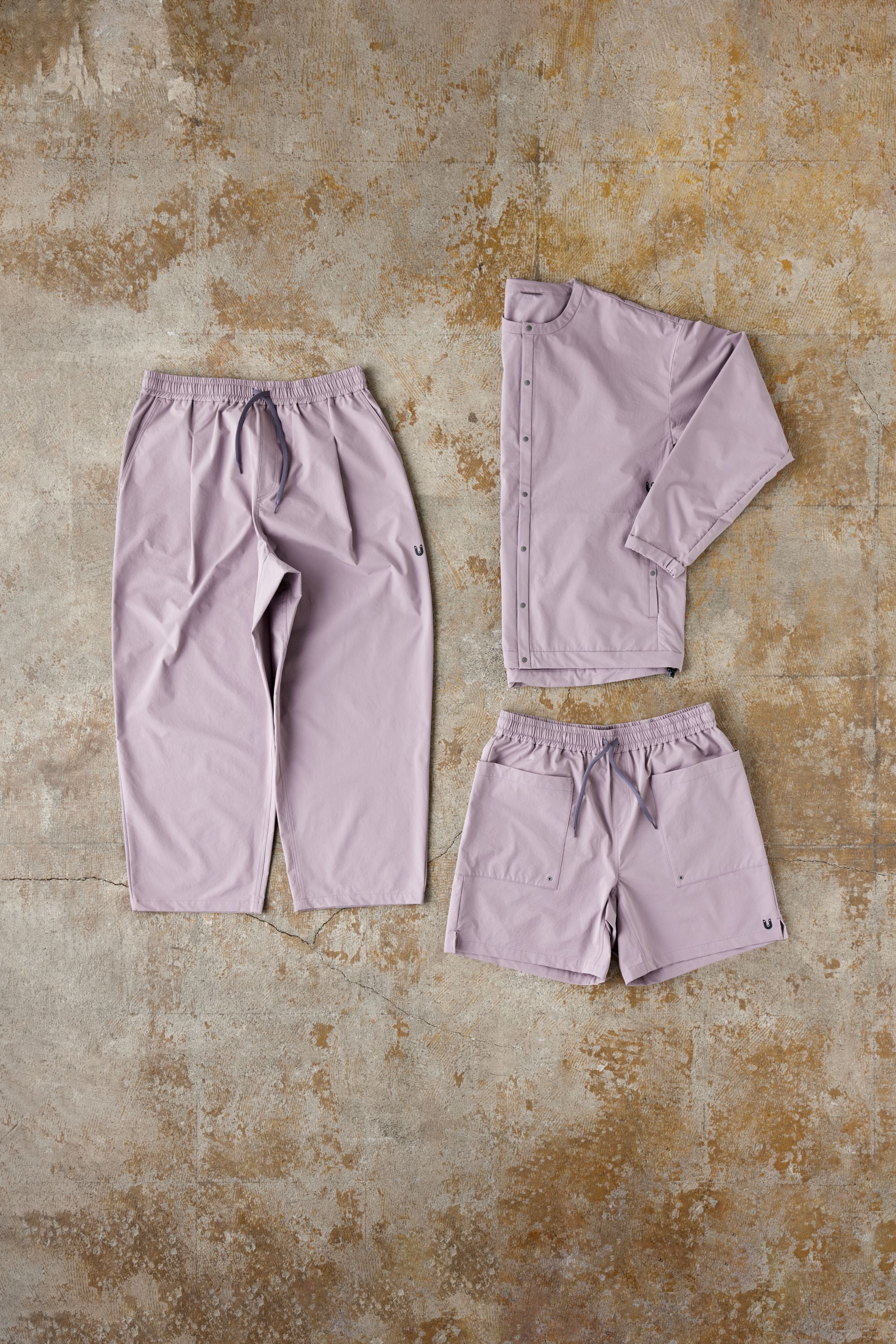 ばーちーTANNUKI Andante セット　Raisin Grey Andante Wide Pant：Color Raisin Grey | TANNUKI Running Wear Shop