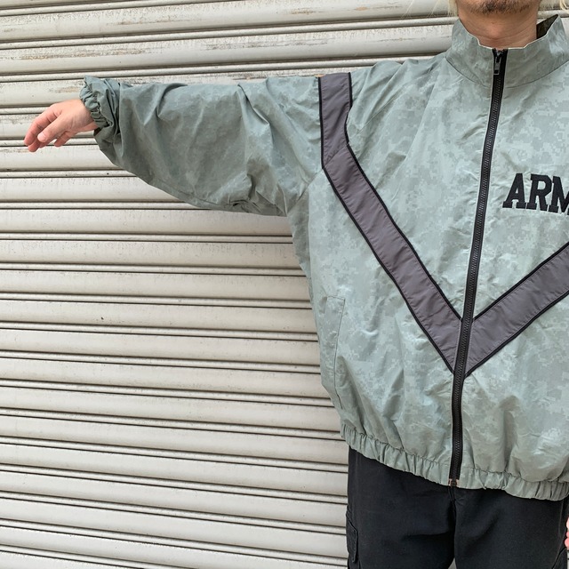 US ARMY IPFU ミリタリー トレーニングジャケット デジカモ L