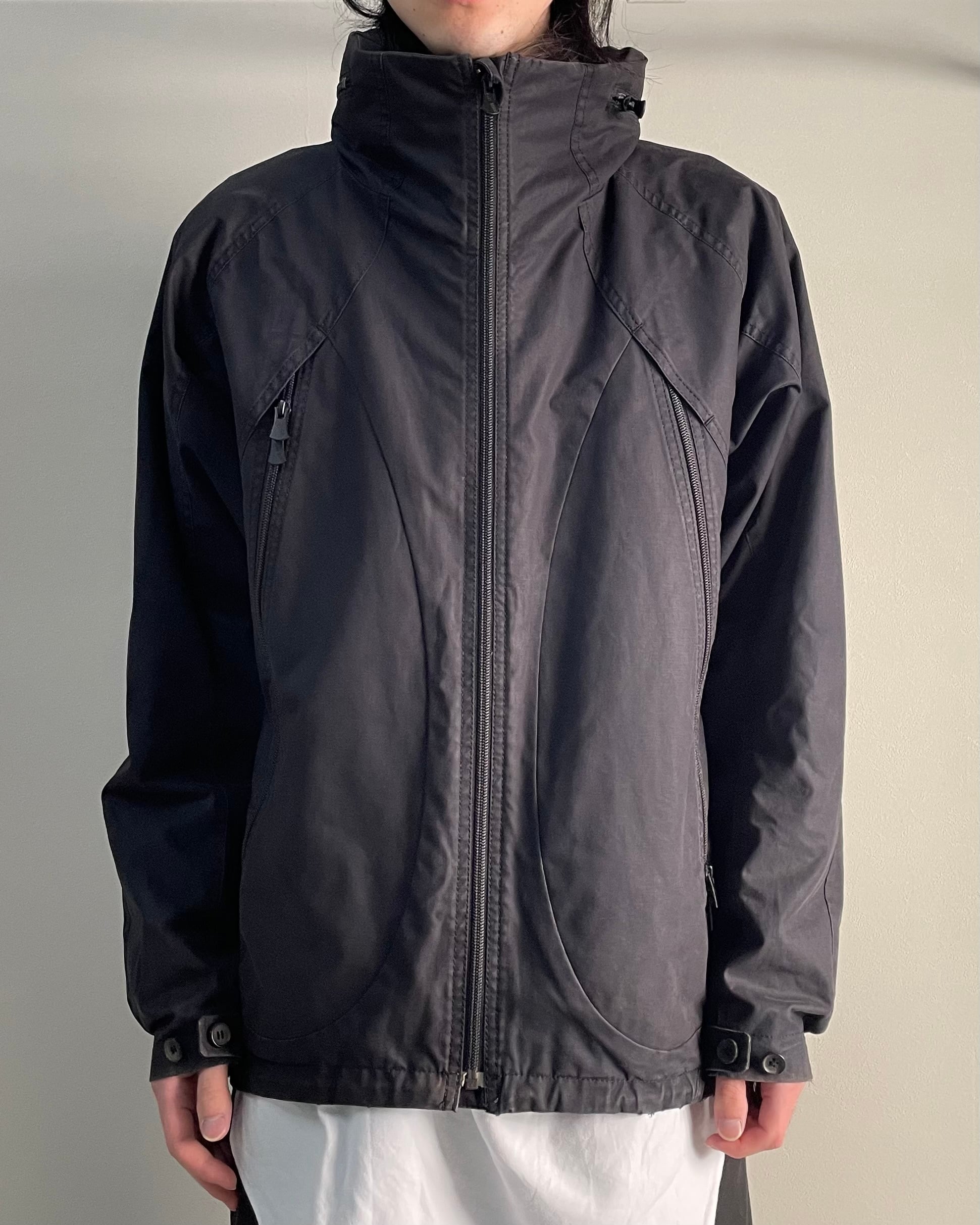 Hussein Chalayan】faded denim jumpsuit | blendmarket