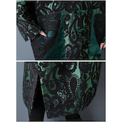 ペイズリー チャイナ コート 60070