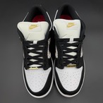 ×SUPREME NIKE SB DUNK LOW OG QS CROC SKIN GOLD STARS BLACK DH3228-102