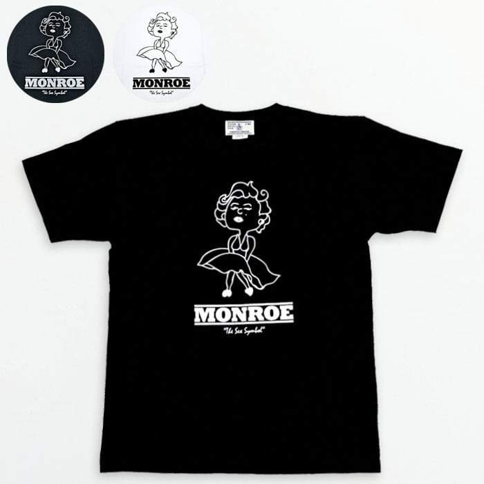 オマージュ プリントTシャツ メンズ レディース ユニセックス 厚手 ヘビーウェイト モンロー