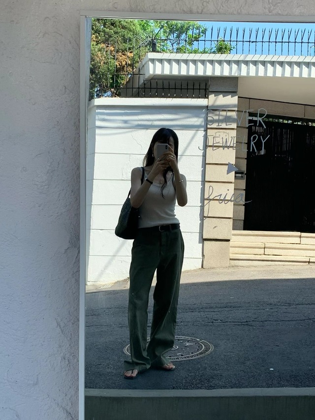 (OUNCE)  bene cotton  pants / 2color
