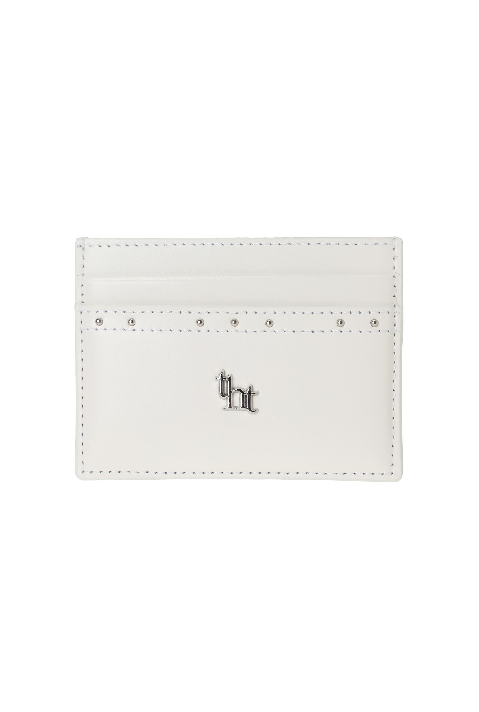threetimes] Classic stud card holder Ivory 正規品 韓国ブランド 