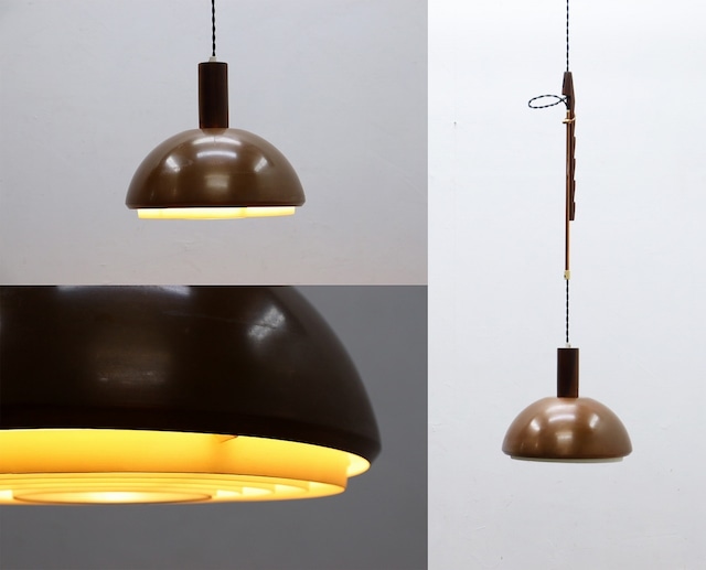 北欧 デンマーク Holm Sørensen＆Co ホルム ソーレンセン ペンダントライト 銅 コッパー ローズウッド ランプ 照明 RHD28228