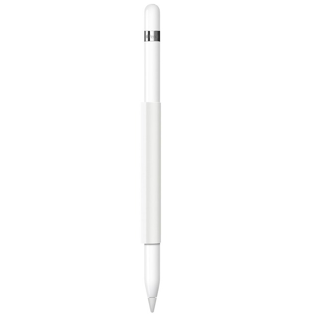 FRTMA Apple Pencil用グリップ(マグネット付き) 握りやすいiPad Pro用シリコン製Apple Pencil用グリップ(Apple Pencil本体は含まない) (白)