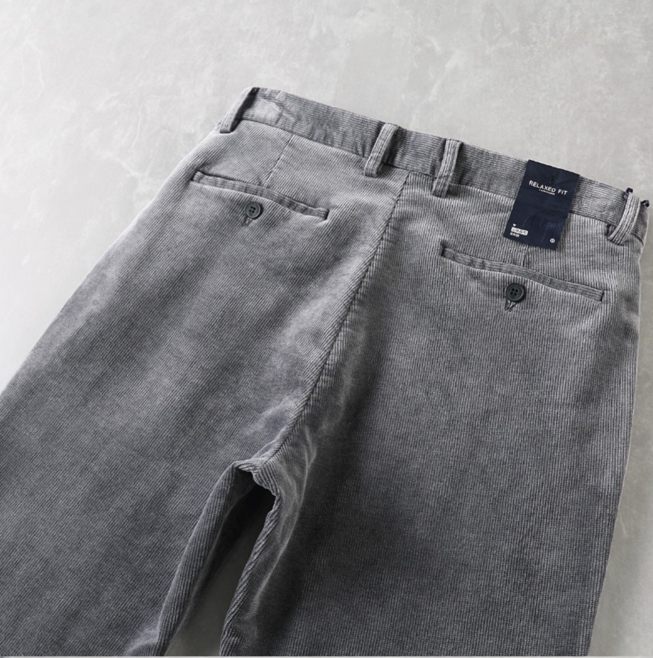 【直線美脚】ストレッチコーデュロイパンツ(サイズ豊富)