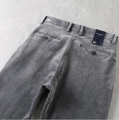 【直線美脚】ストレッチコーデュロイパンツ(サイズ豊富)