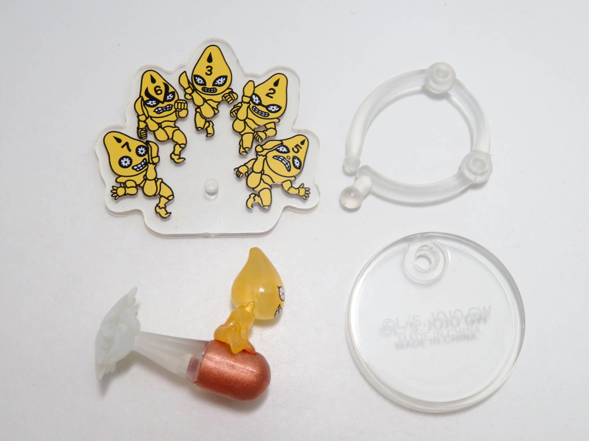 再入荷(A-ランク)【1356】 グイード・ミスタ 小物パーツ スタンド ねんどろいど