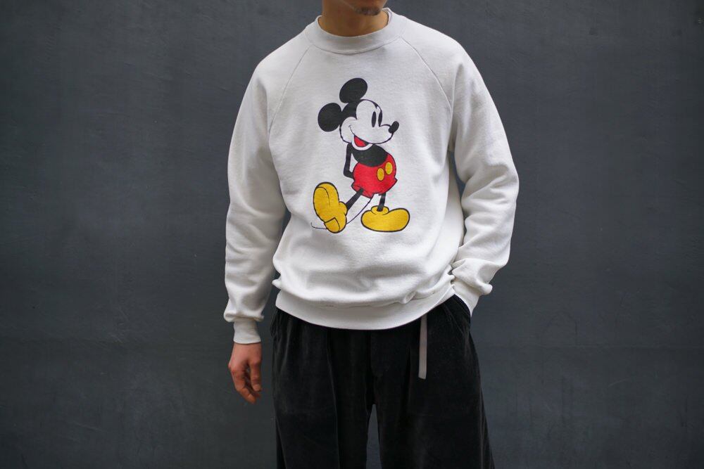 Old Mickey [Mickey] Vintage Disney Official Sweat Shirt [1980s] Vintage  Sweat Shirt | beruf