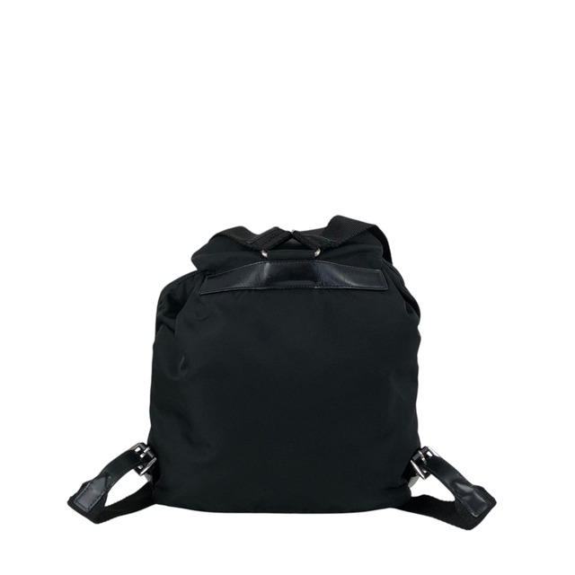 PRADA プラダ バックパック ブラック ナイロン ダブルポケット リュック vintage ヴィンテージ オールド hspzjr