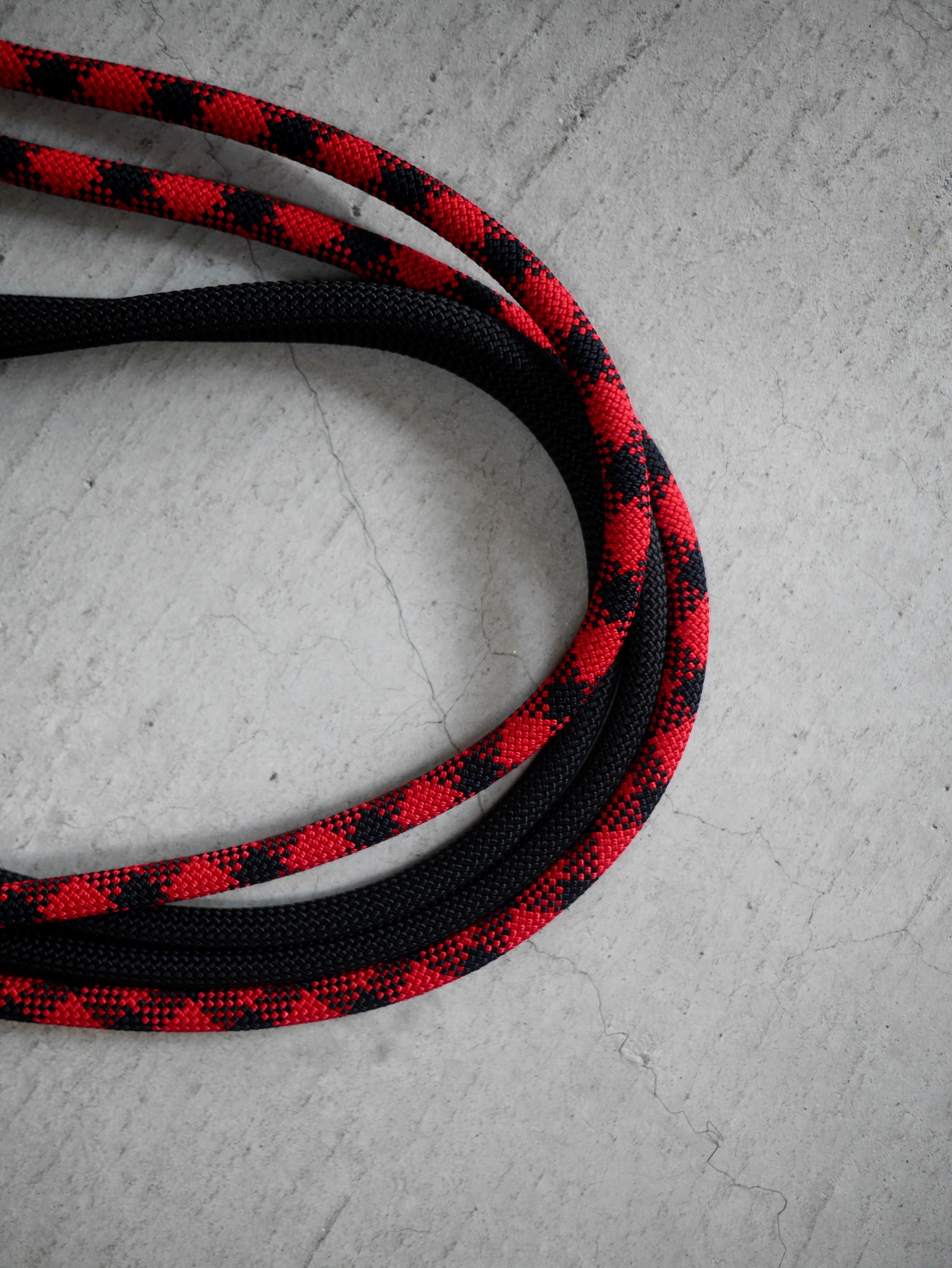 HYKE/CLIMBING ROPE BELT(BLCK)