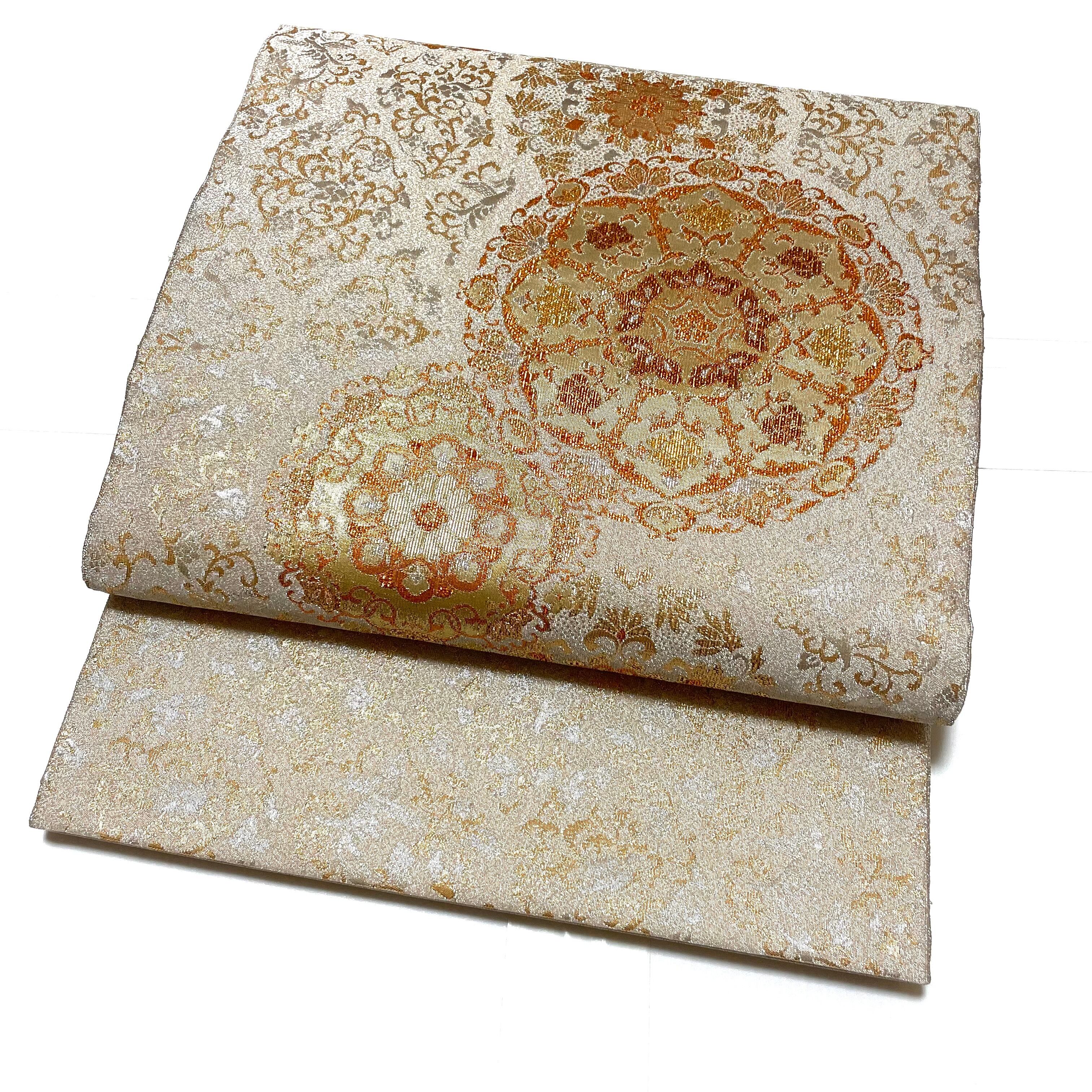 金銀糸華紋模様 袋帯 | cocoa 