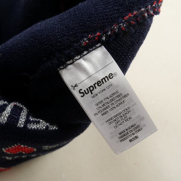 Size【フリー】 SUPREME シュプリーム 24AW Hearts Beanie Navy
