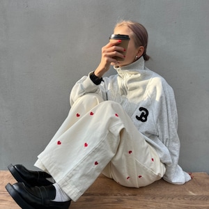 ハーフジッププルオーバー_LN01687